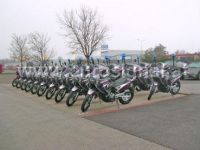 Motorradübergabe an Bundespolizei