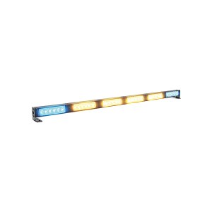 Heckwarnsystem HWS-Slimline Warnfarben Blau, Gelb: Heckwarnsystem  HWS-SLIMLINE 06, L=830mm, 10-30VDC, 2 blaue + 4 gelbe LED-Module, ohne  Bedienteil